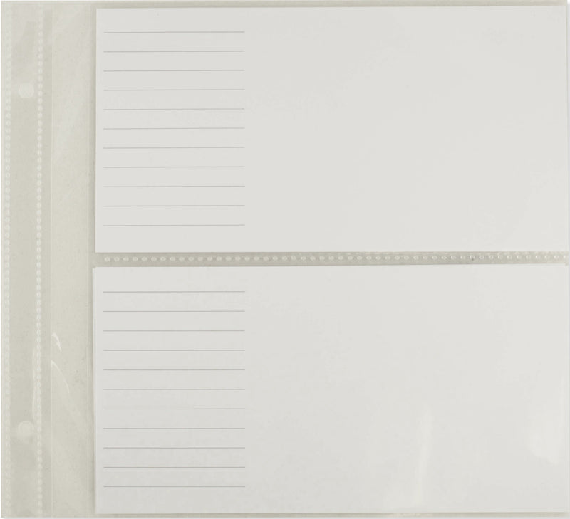 Just The Ticket Refill Sheets