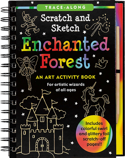 Enchanted Forest Scratch and Sketch