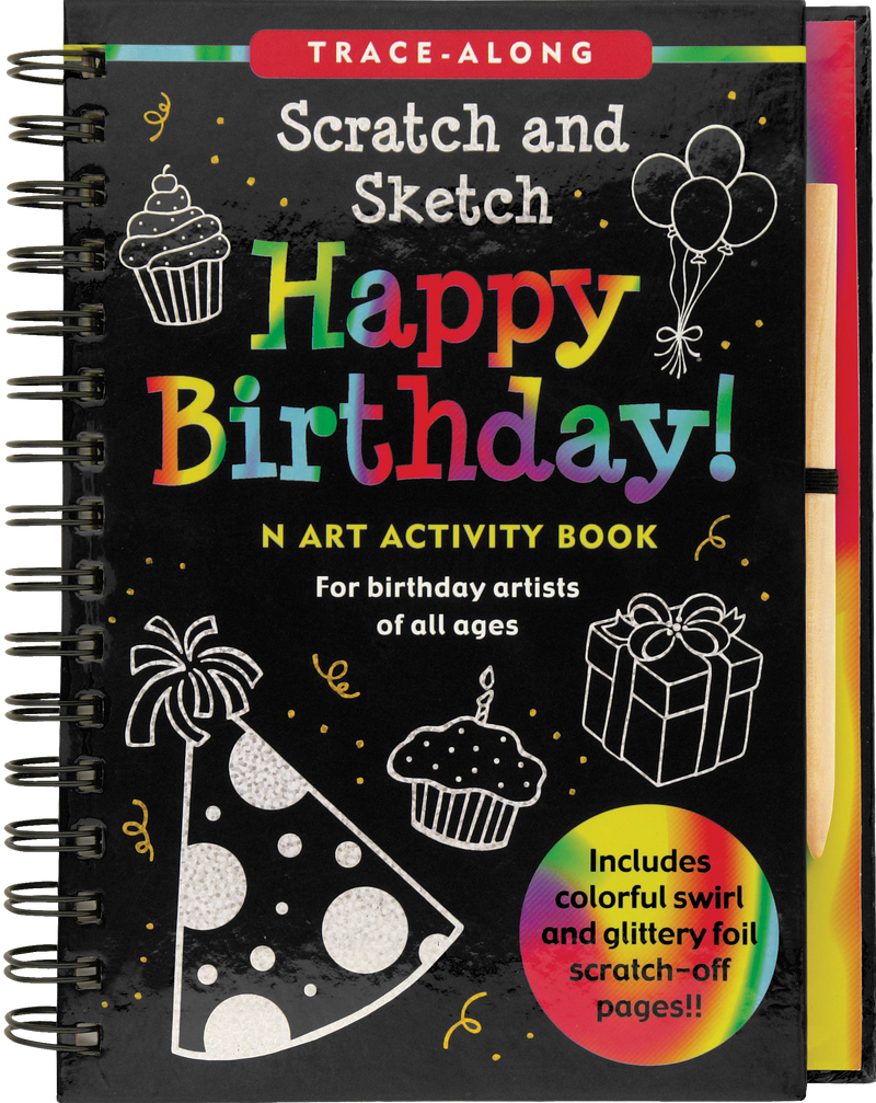 Happy Birthday Scratch and Sketch