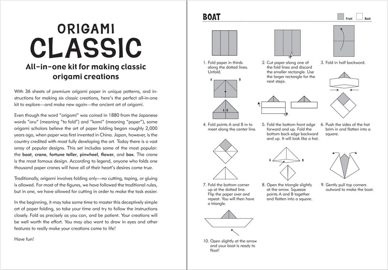 Classic Origami Kit
