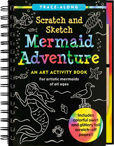 Mermaid Adventure Scratch and Sketch