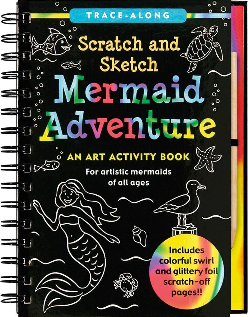 Mermaid Adventure Scratch and Sketch