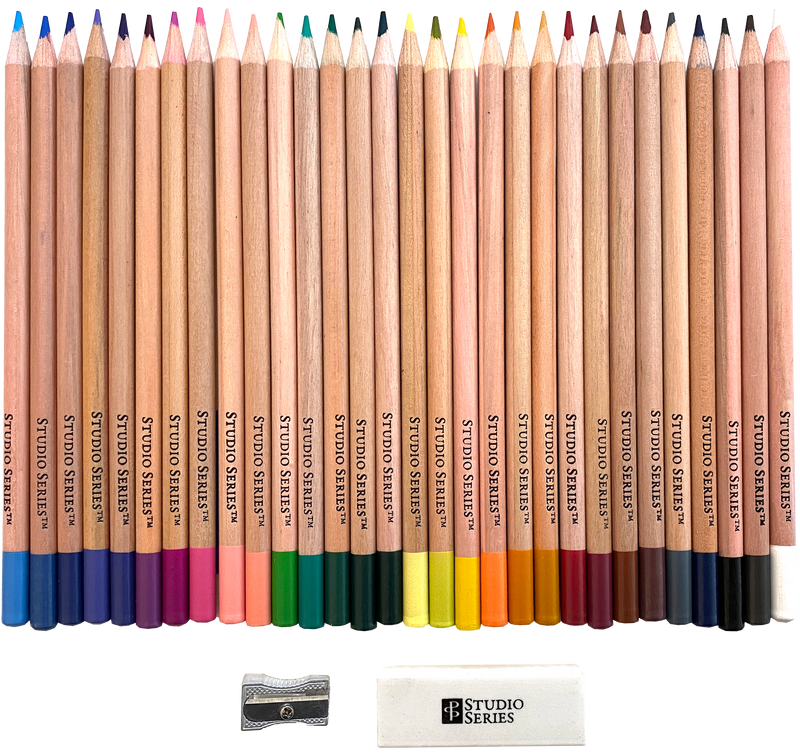 Studio Series Colored Pencil Set (Set of 30) – Peter Pauper Press