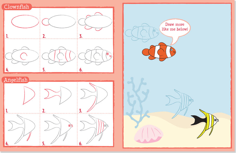 Learn To Draw . . . Ocean Wonders!