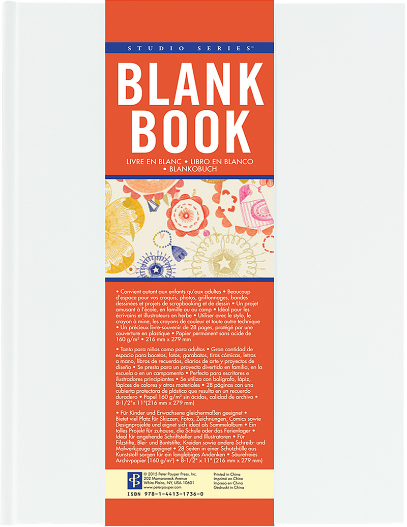 Studio Series Blank Book
