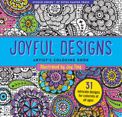 Joyful Designs Artist's Coloring Book