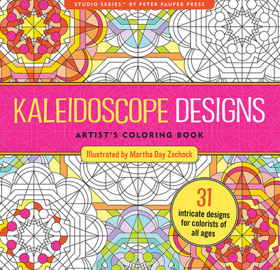 Kaleidoscope Designs Artist's Coloring Book
