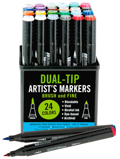 Studio Series Professional Alcohol Markers - Dual Tip