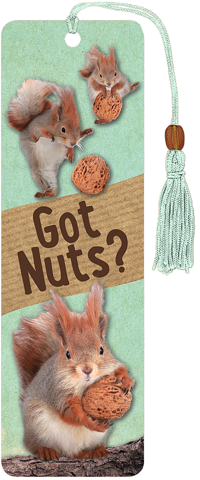Got Nuts? Beaded Bookmark