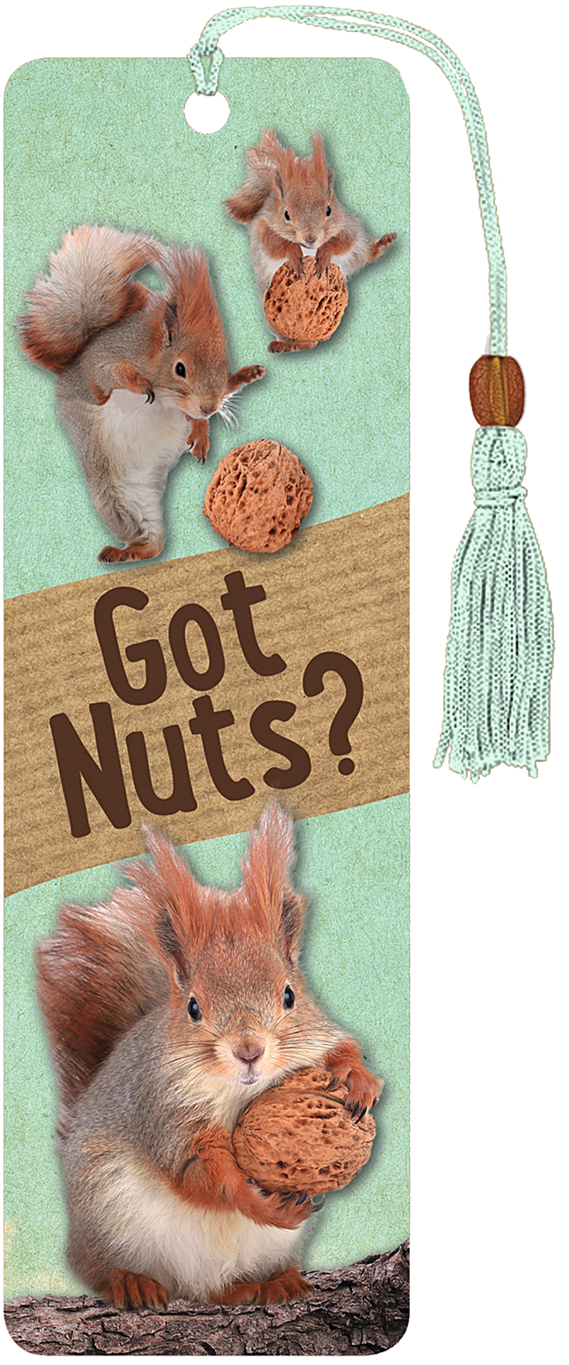 Got Nuts? Beaded Bookmark