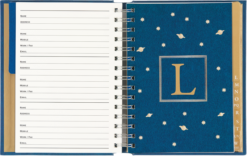 Celestial Large Address Book