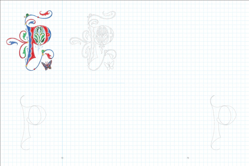 Illuminated Letters Sketchbook