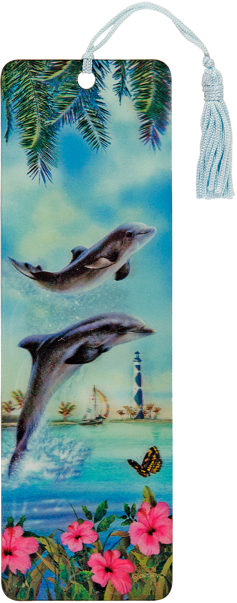 Dolphin 3-D Bookmark