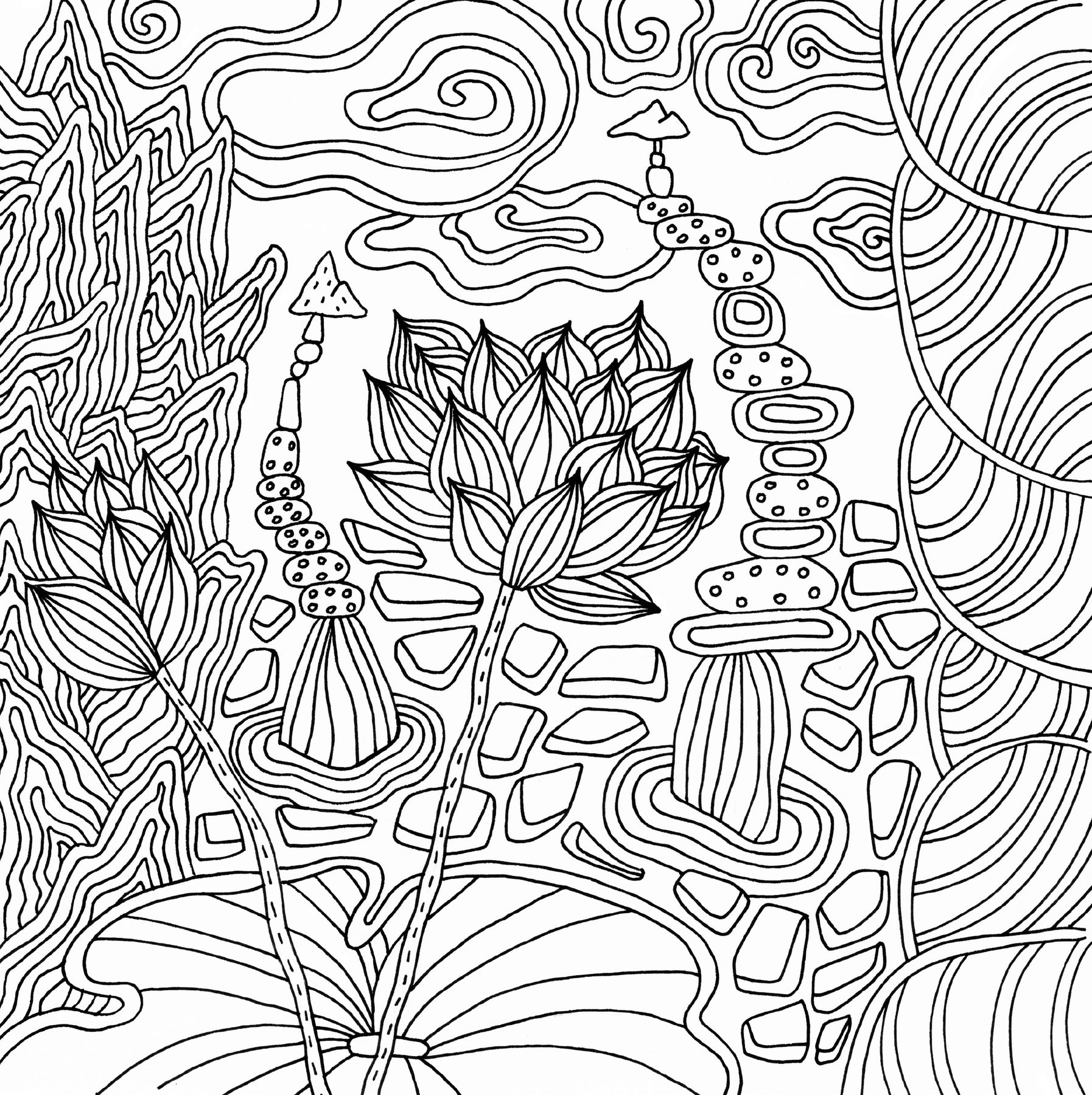 Serenity Artist's Coloring Book – Peter Pauper Press