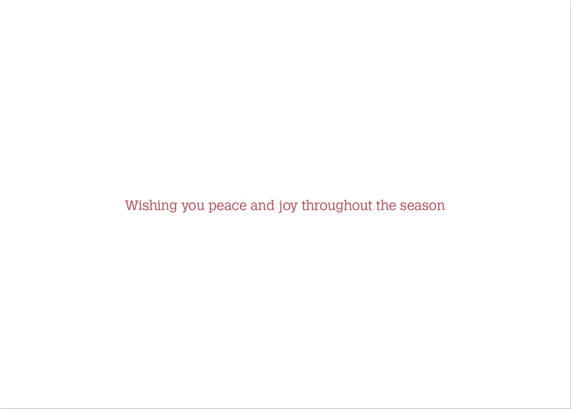 Evening Dove Deluxe Boxed Holiday Cards