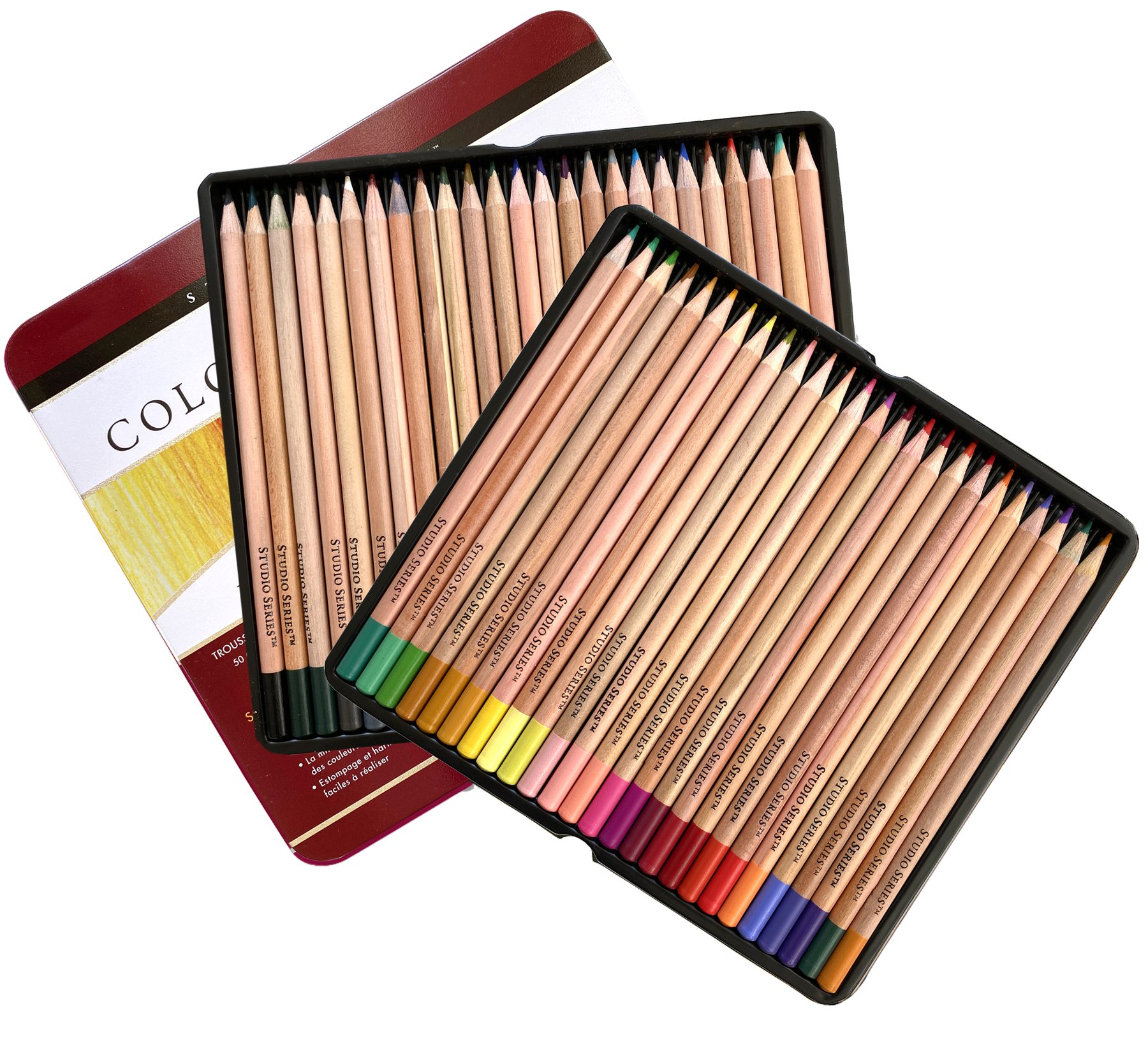 50 Piece Adult Coloring Book Artist Grade Colored Pencil Set, 50 Piece Pencil  Set - Food 4 Less