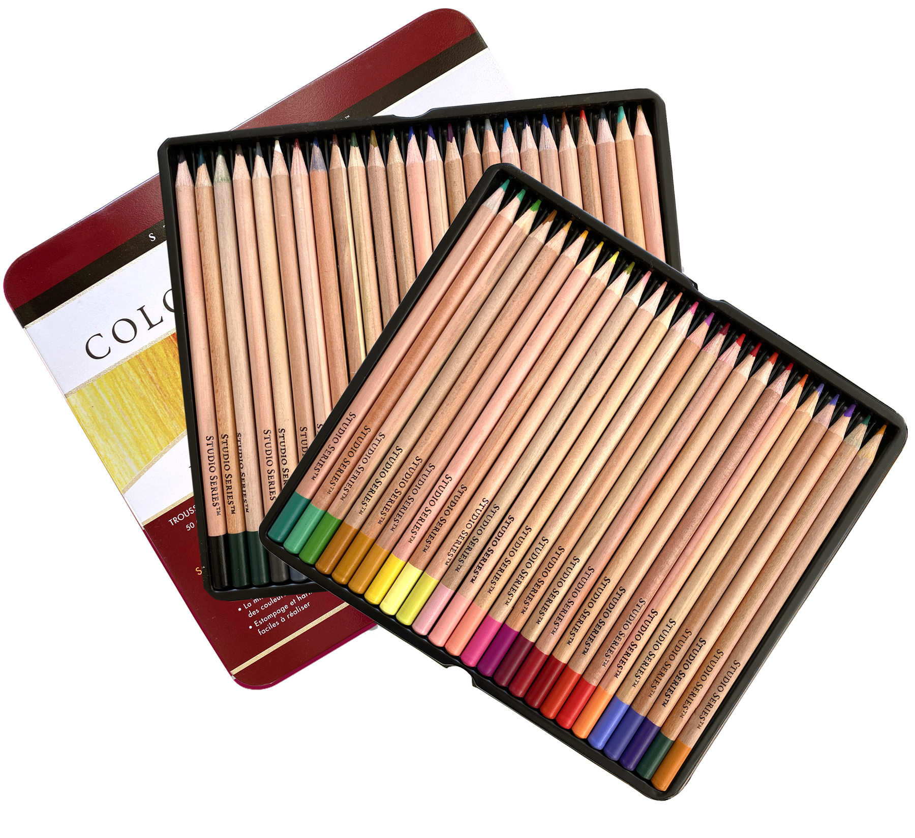  Studio Series Travel Sketch Kit (40 pieces with sturdy,  zippered case): 9781441335739: Peter Pauper Press: Books