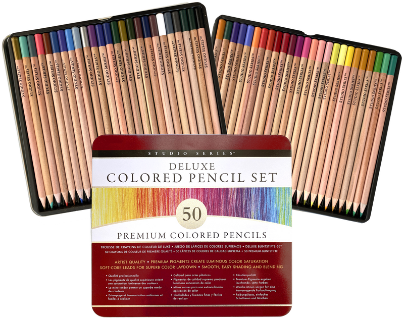 Studio Series Deluxe Colored Pencil Set (Set of 50)
