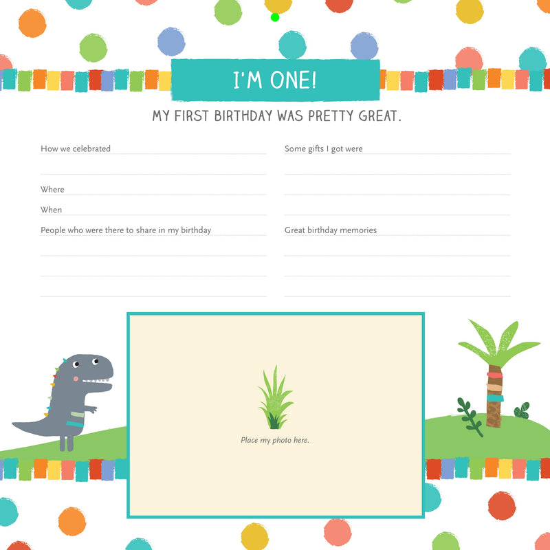 My Life as a Baby: A First-Year Calendar (Dinosaurs)