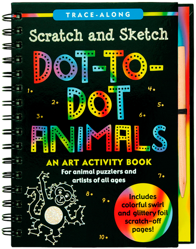 Dot-to-Dot Animals Scratch &amp; Sketch