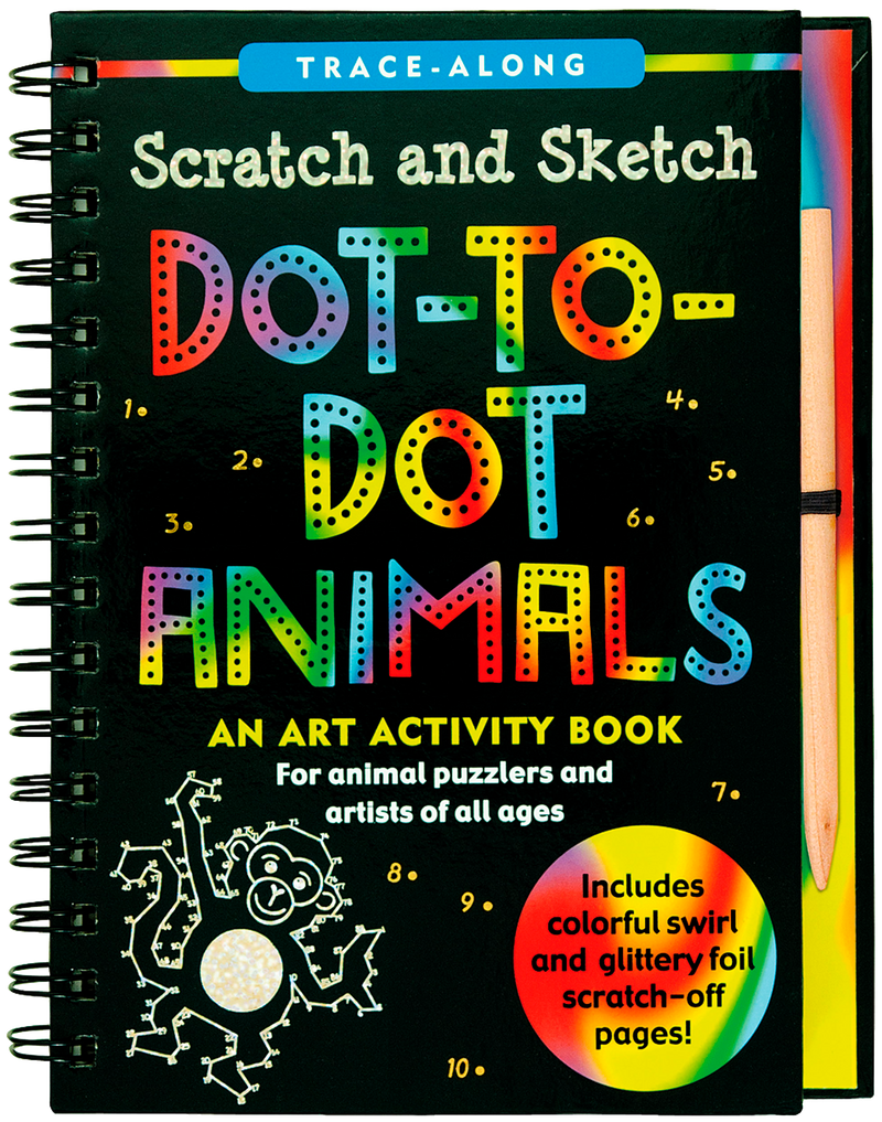Dot-to-Dot Animals Scratch &amp; Sketch