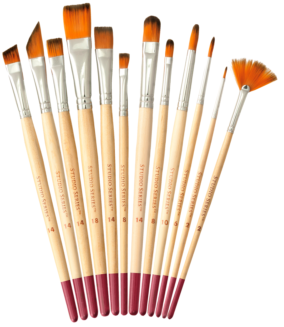 Studio Series Artist's Paintbrush Set – Peter Pauper Press
