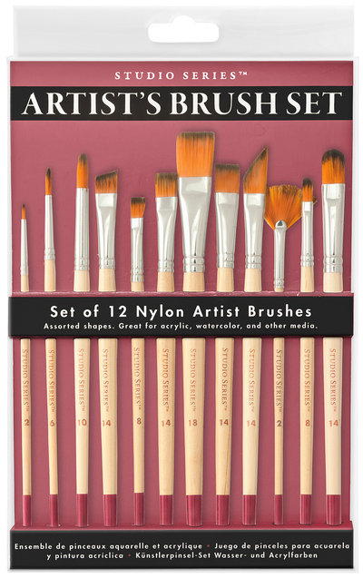 Studio Series Artist's Paintbrush Set