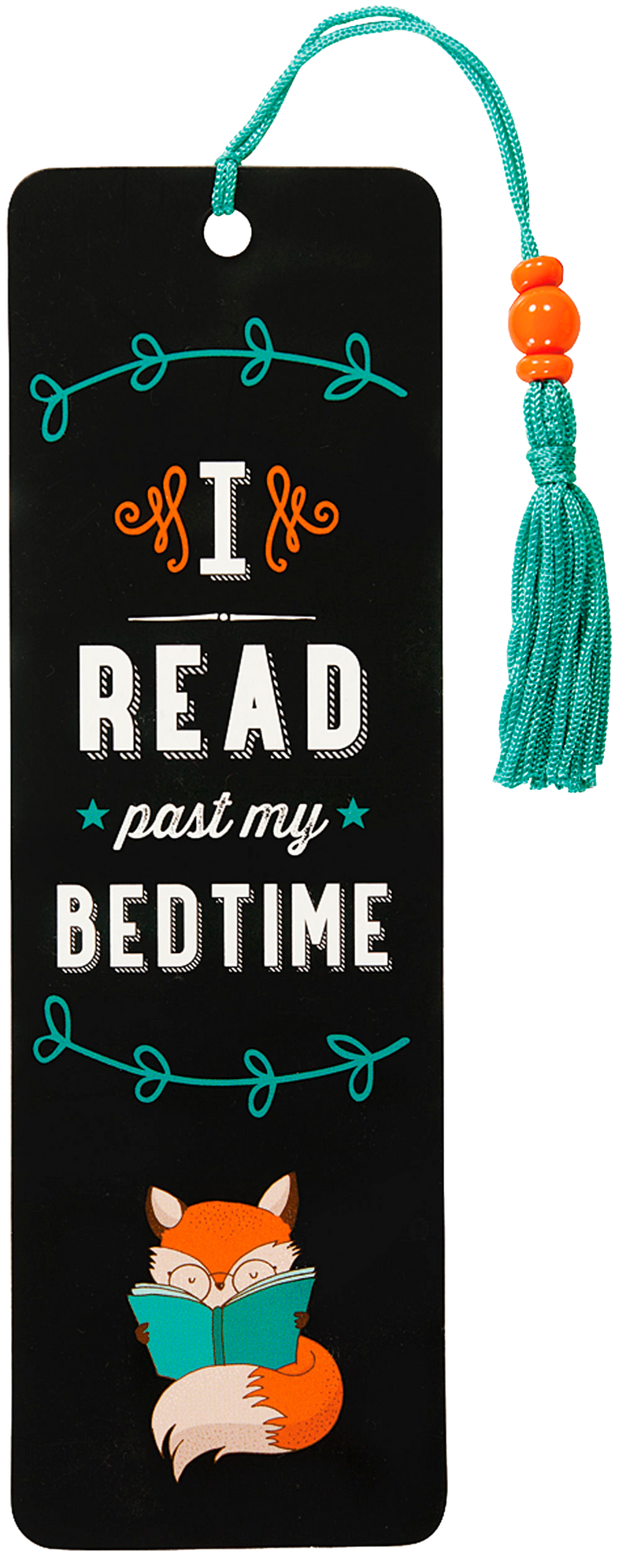 I Read Past My Bedtime Beaded Bookmark