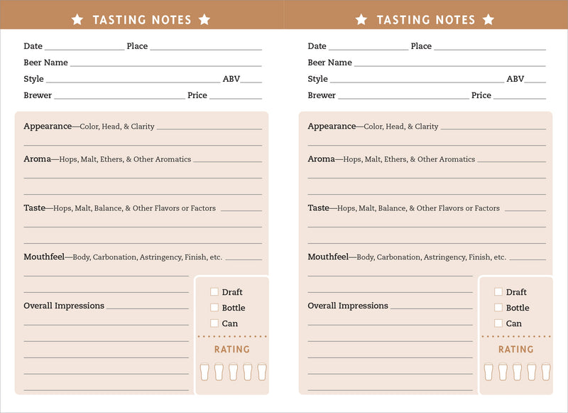 Beer Review Logbook