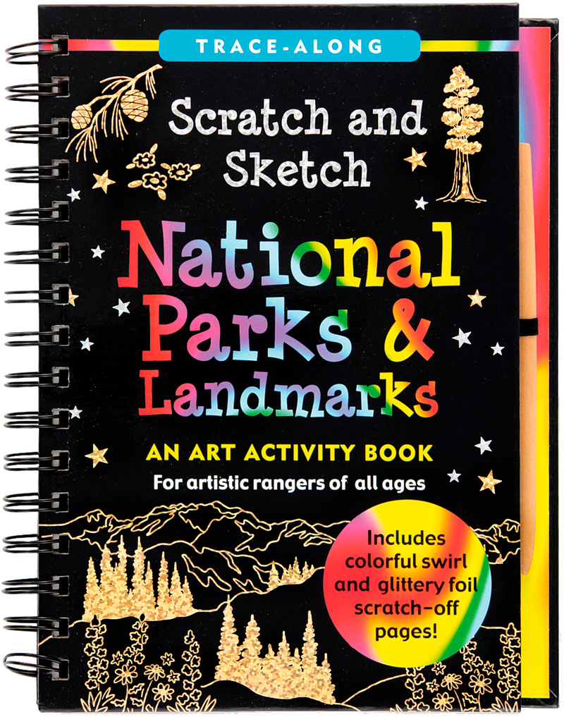National Parks &amp; Landmarks Scratch &amp; Sketch
