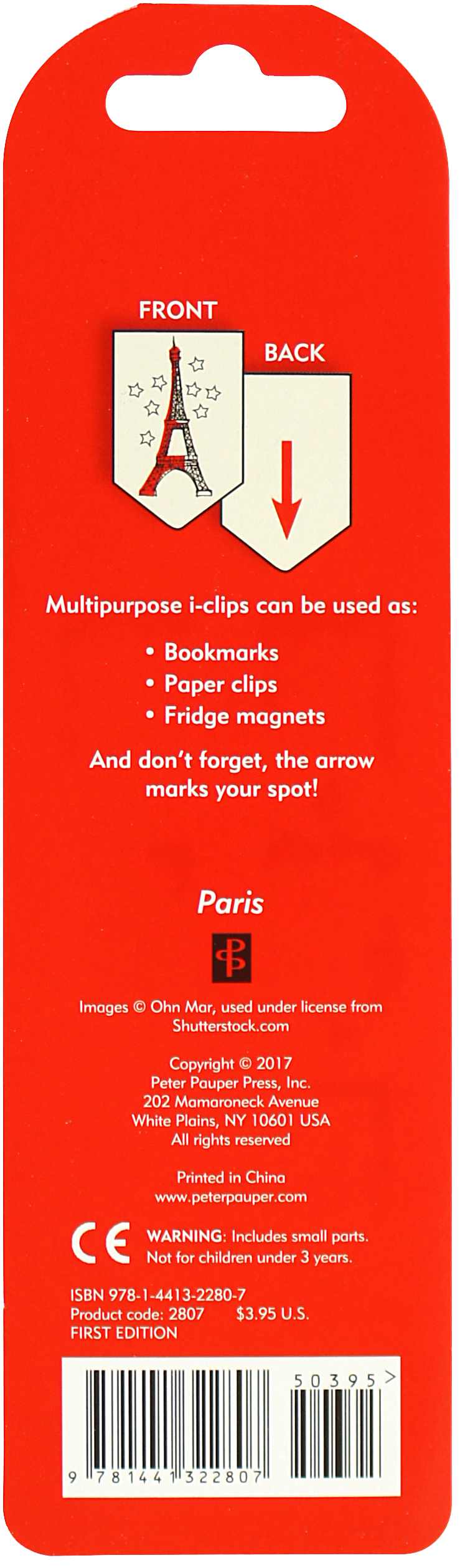 Paris i-Clips Magnetic Page Markers 