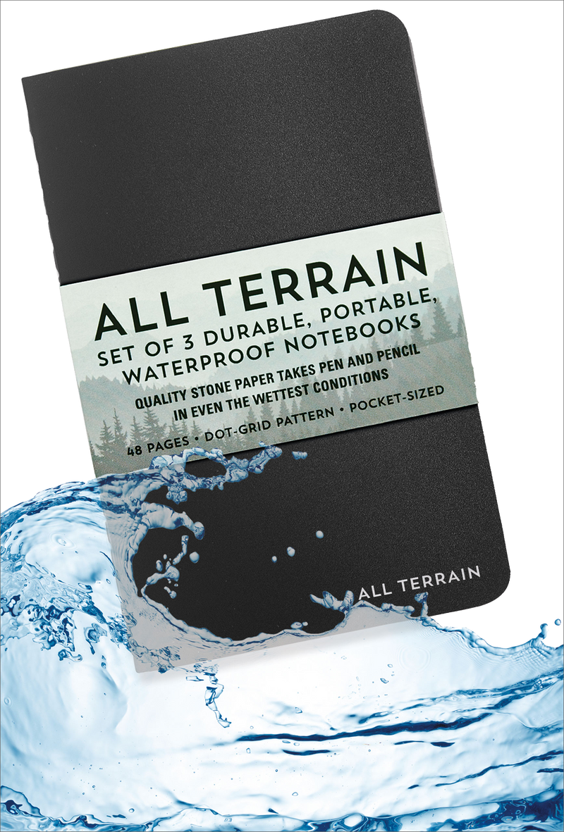 All Terrain: Waterproof Notebook Set