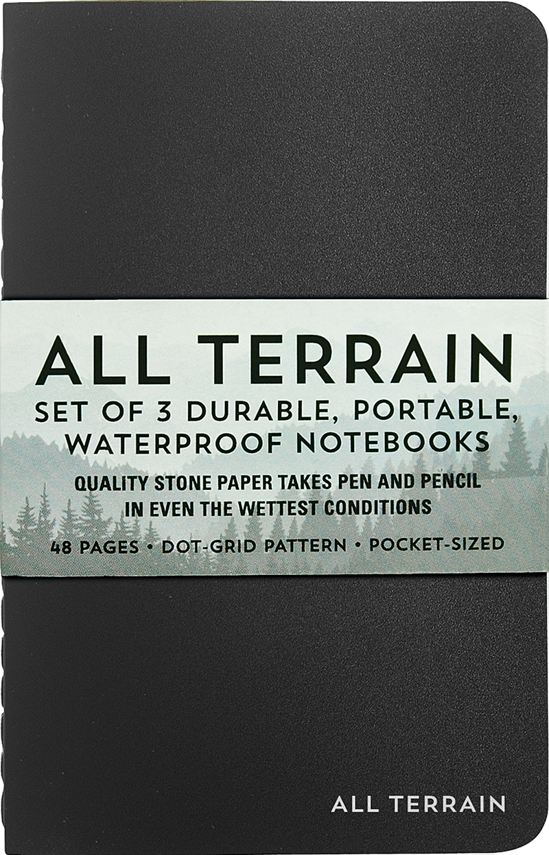All Terrain: Waterproof Notebook Set