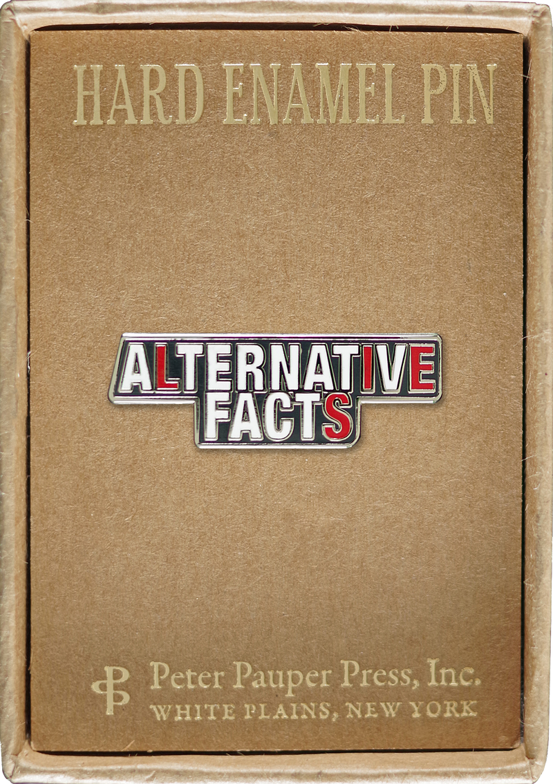 Alternative Facts Enamel Pin