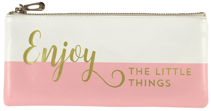 Enjoy the Little Things Pencil Pouch