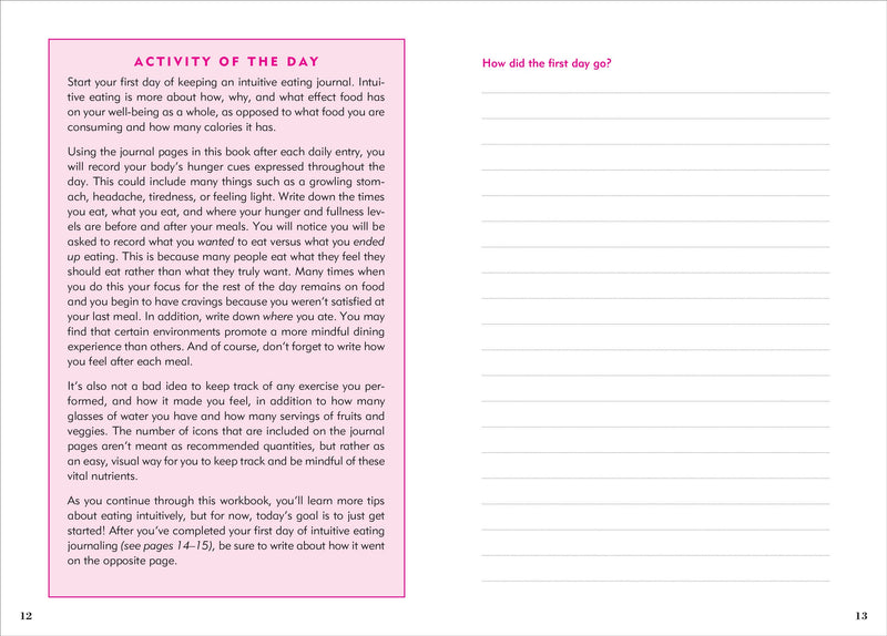 Break Up With Your Diet!  A 21-Day Workbook and Journal for Intuitive Eating