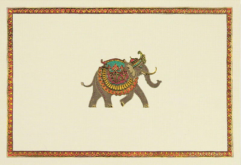 Elephant Festival Note Cards
