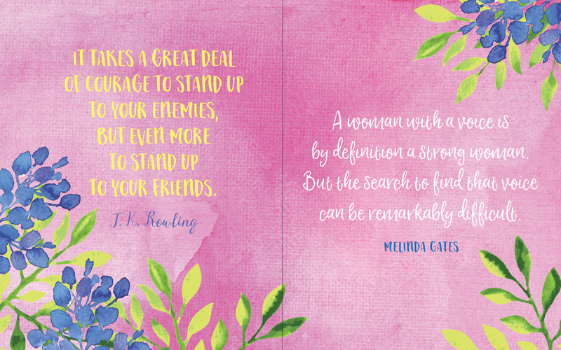 And Though She Be but Little, She Is Fierce Everyday Mini Book