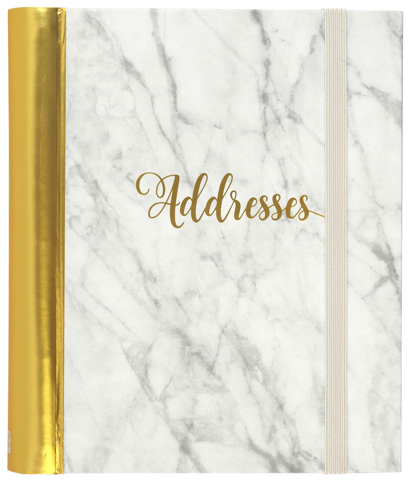 Marble Large Address Book