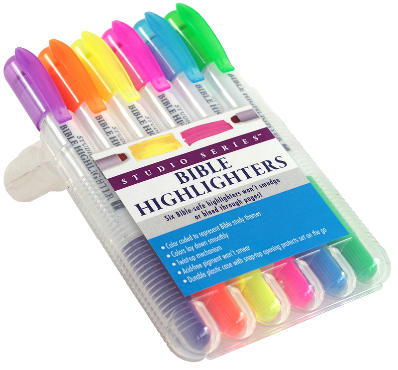 Bible Highlighters (Set of 6)