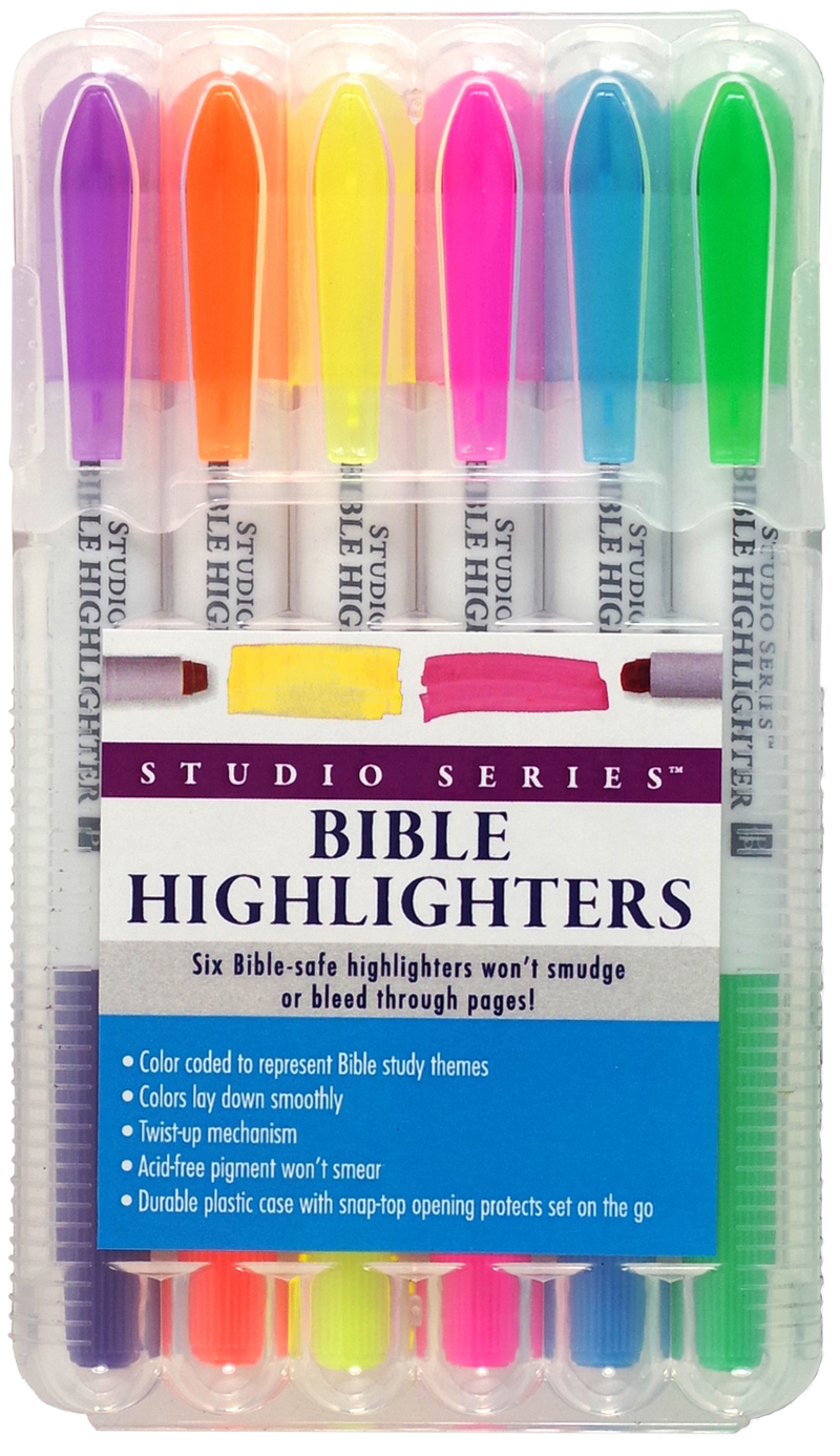 Bible Highlighters (Set of 6)