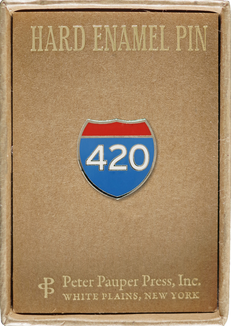 420 Enamel Pin