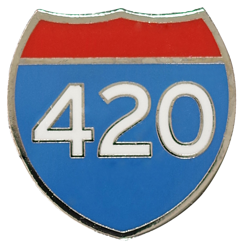 420 Enamel Pin