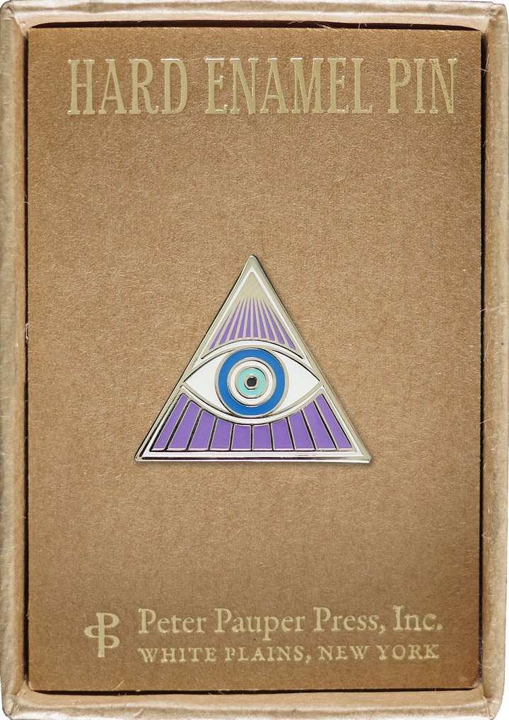 All-Seeing Eye Enamel Pin – Peter Pauper Press