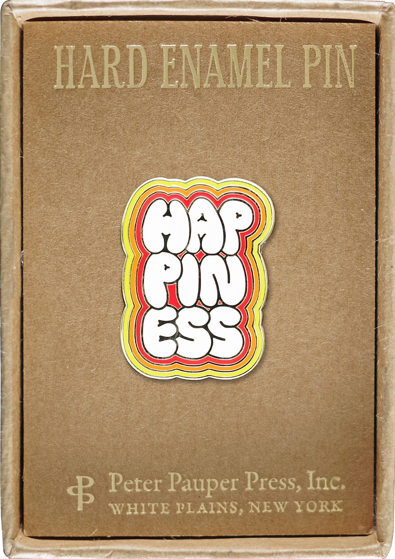 Happiness Enamel Pin