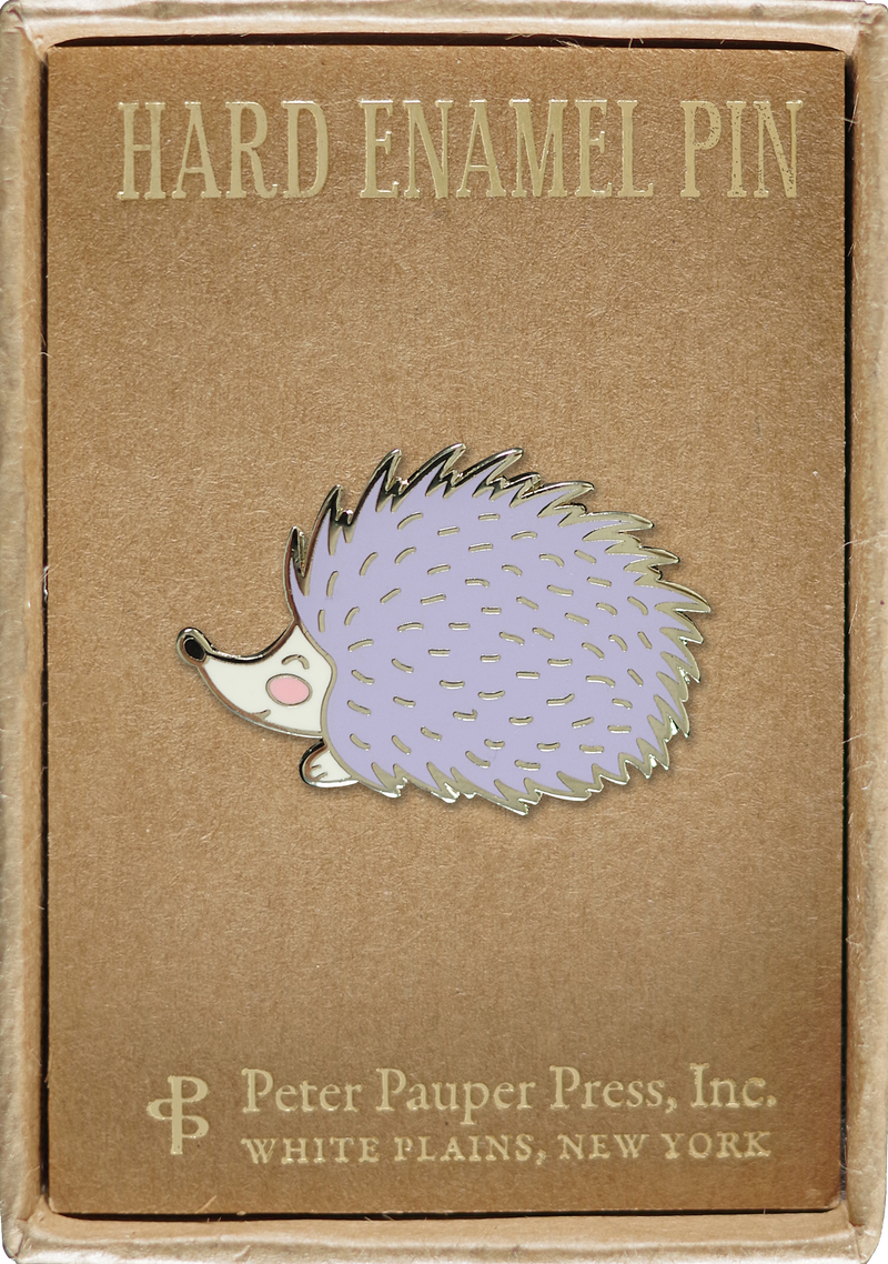 Hedgehog Enamel Pin