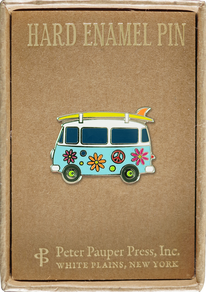 Microbus Bus Enamel Pin