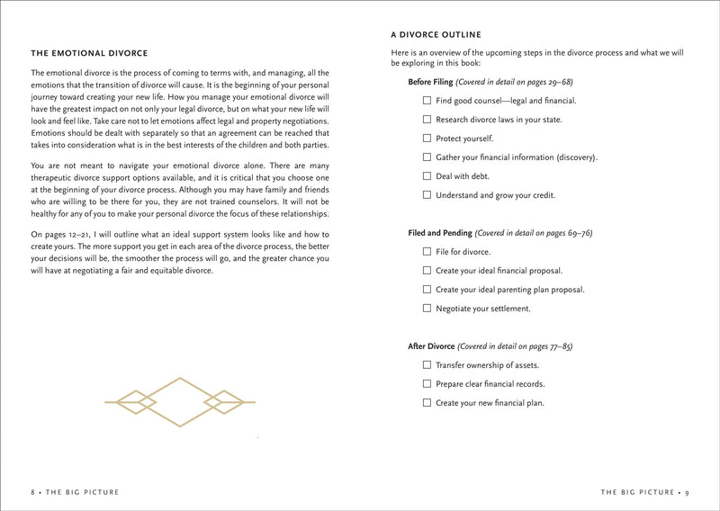 The Divorce Planner Checklist