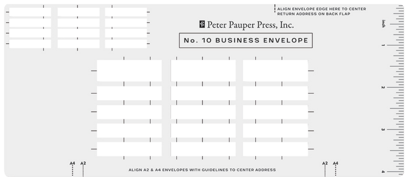 Envelope Addressing Guides