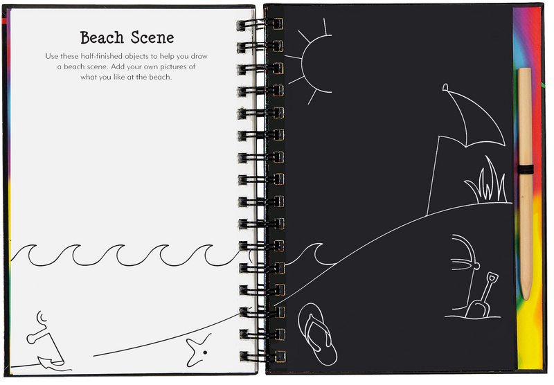 Scratch & Sketch Games & Puzzles: Ocean World